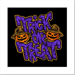 Trick or treat Posters and Art